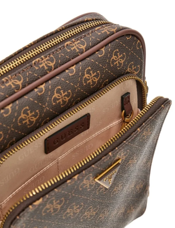 TRACOLLE GUESS ALL LOGO MARRONE