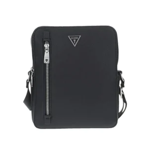 TRACOLLE GUESS DOPPIA ZIP NERO