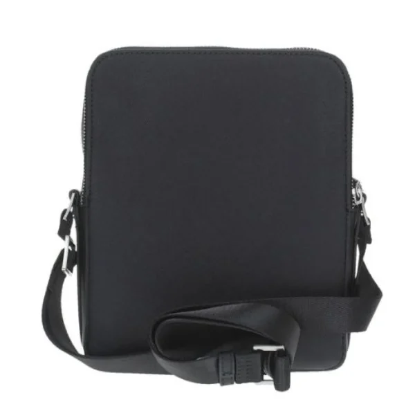 TRACOLLE GUESS DOPPIA ZIP NERO