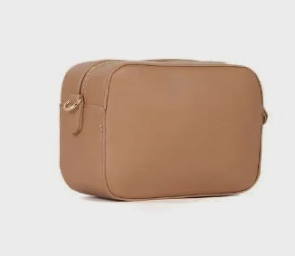 TRACOLLE MOSES LOGO METALLICO BEIGE