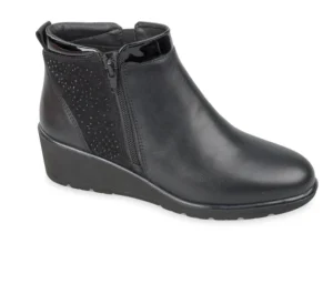 TRONCHETTI VALLEVERDE PELLE STRASS NERI
