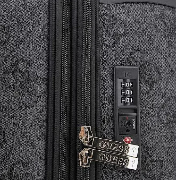VALIGIE TROLLEY GRANDE BERTA GUESS GRIGIO
